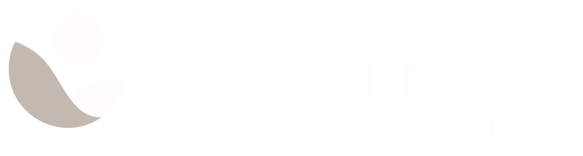 Lingmell Psychology logo white